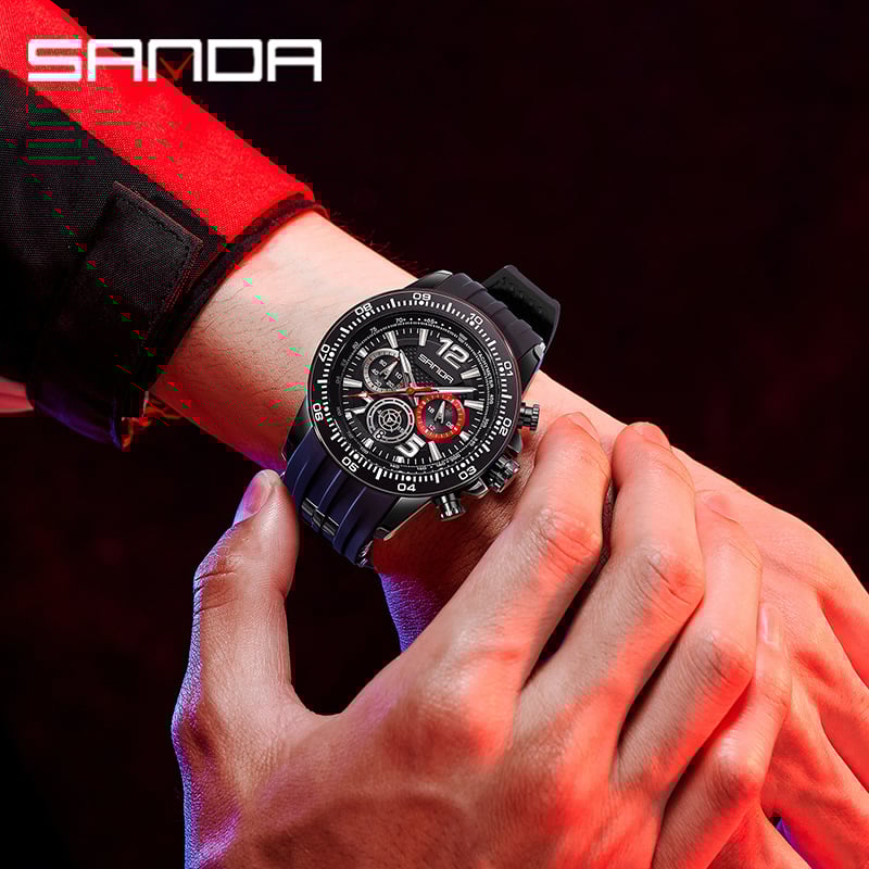 Super Dad - Men's Fashion Three-Eye Six-Pin Waterproof