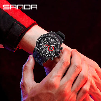 Super Dad - Men's Fashion Three-Eye Six-Pin Waterproof