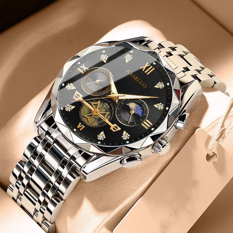 Super Dad - Multifunctional Gold Watch