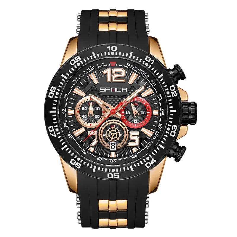 Super Dad - Men's Fashion Three-Eye Six-Pin Waterproof