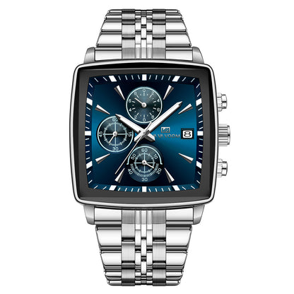 Super Dad - Blue Chrome Chronograph Waterproof