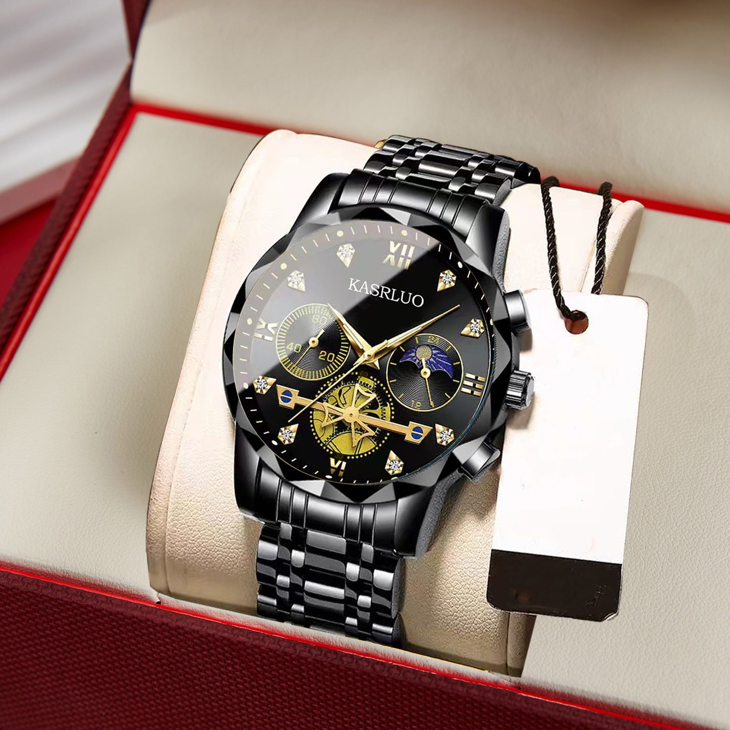 Super Dad - Multifunctional Gold Watch