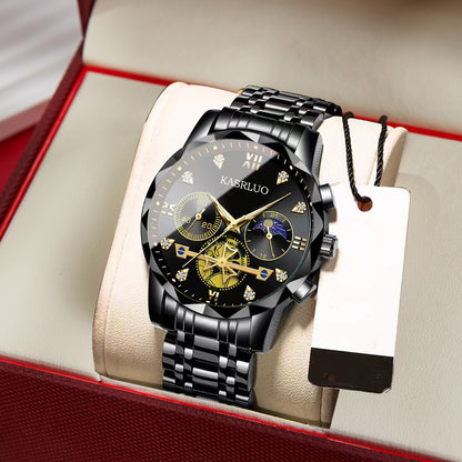 Super Dad - Multifunctional Gold Watch