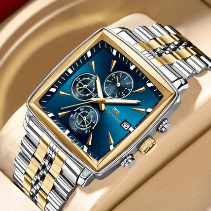 Super Dad - Blue Chrome Chronograph Waterproof