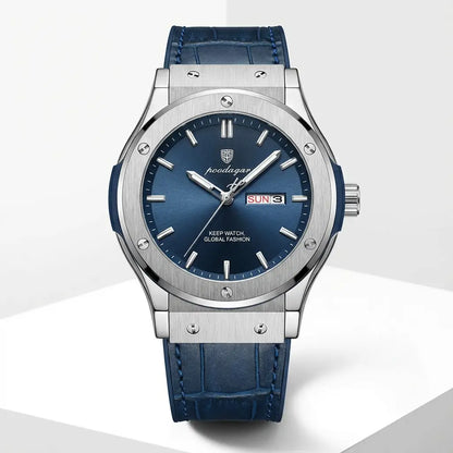 Super Dad - Steel Face Leather Strap