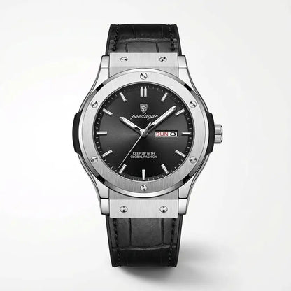 Super Dad - Steel Face Leather Strap