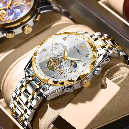 Super Dad - Multifunctional Gold Watch