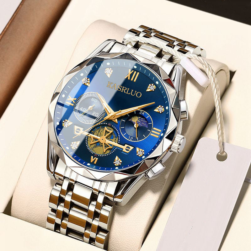 Super Dad - Multifunctional Gold Watch